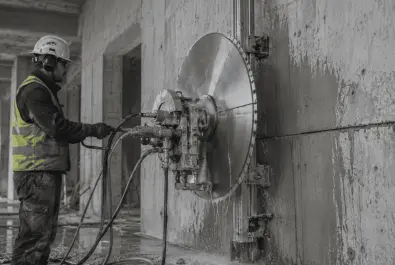 Raylı Sistem Beton Kesme